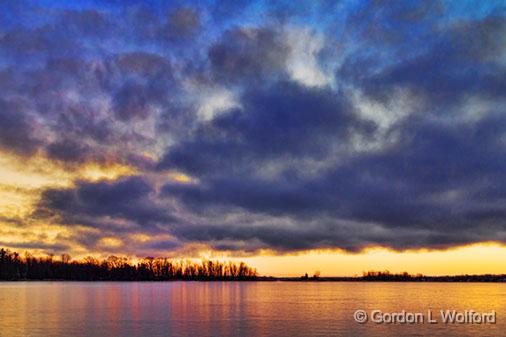 Clouds At Sunrise_32094.jpg - Photographed along the Rideau Canal Waterway near Port Elmsley, Ontario, Canada.